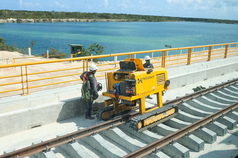 Planea gobierno federal inaugurar los tramos faltantes del Tren Maya en agosto
