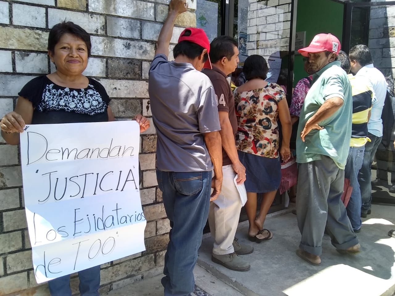 Ejidatarios exigen anular asamblea apócrifa