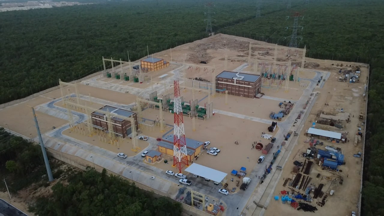 CFE pone en marcha la Subestación Eléctrica de Potencia Leona Vicario, en Quintana Roo