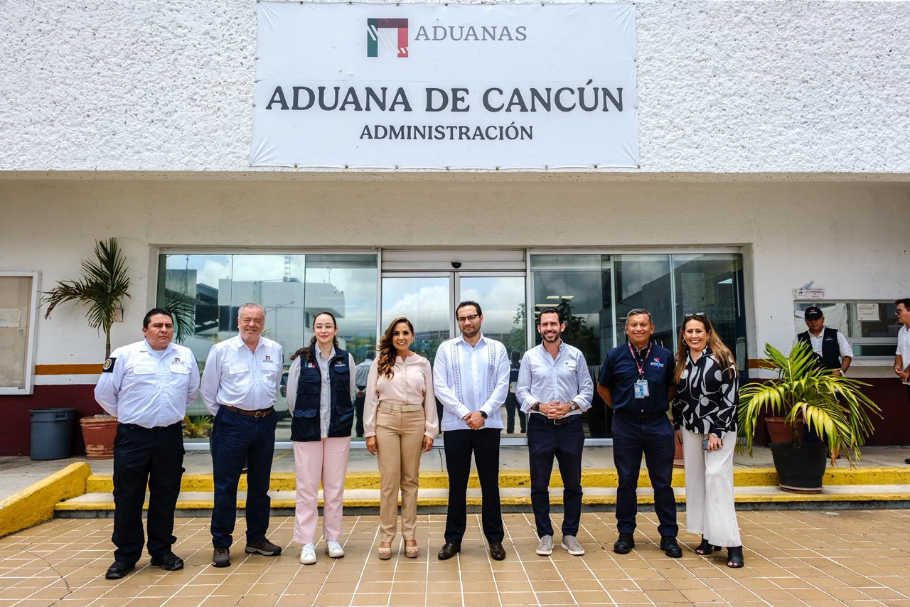 Cancún fortalece su puerta de entrada al mundo: anuncian mejoras para agilizar operaciones aduaneras