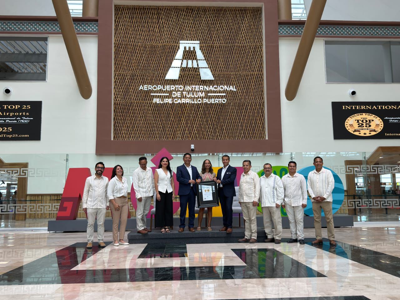 Aeropuerto Internacional de Tulum recibe reconocimiento como uno de los mejores del mundo