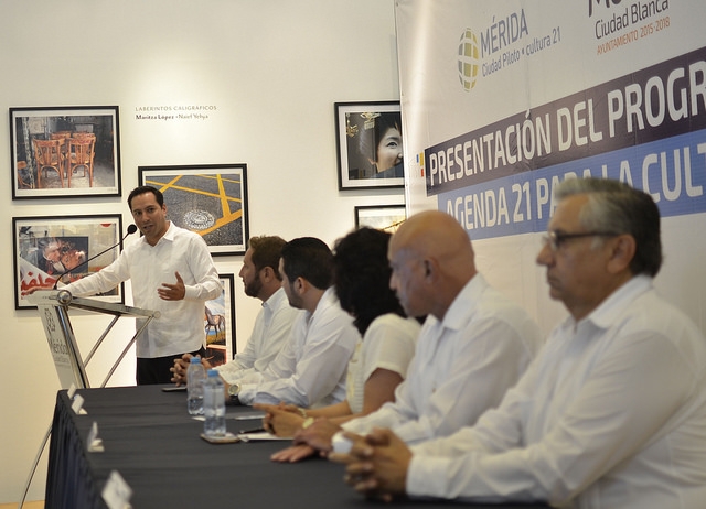Merida, única ciudad con la Agenda 21 en cultura