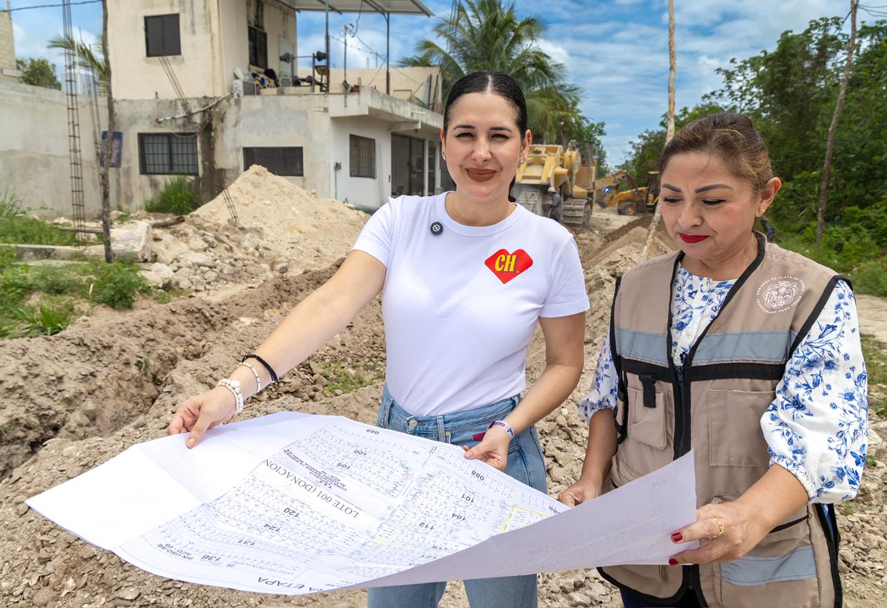 Nueva obra garantizará el agua potable para la colonia Cristo Rey, en Playa del Carmen