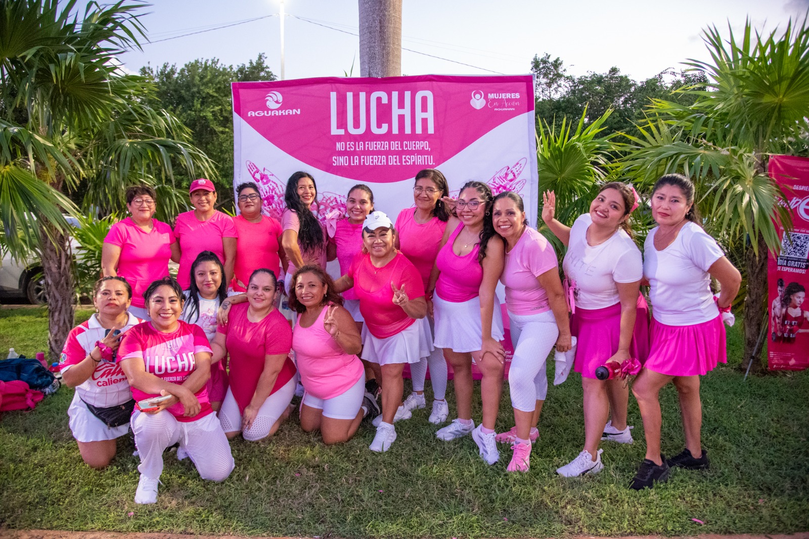 Aguakan invita al Gran Zumbatón Rosa, evento para concientizar sobre el cáncer de mama en Cancún