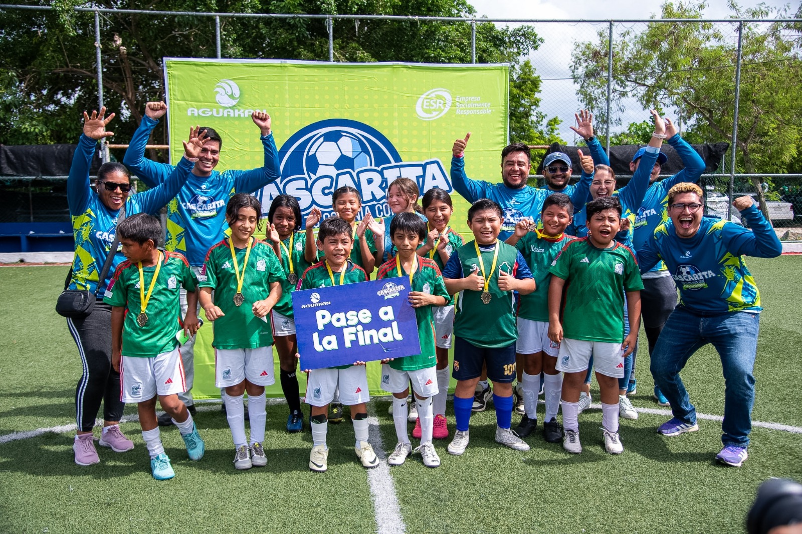 Aguakan promueve el deporte y la convivencia con torneo de futbol gratuito “Cascarita en tu Colonia”