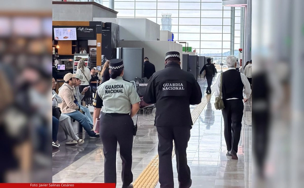 Aumenta vigilancia en el AIFA; por violencia, aerolíneas cancelan vuelos a Puerto Vallarta