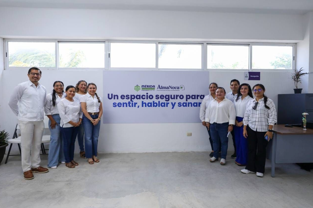 Mérida: Anuncian ampliación de horarios de centros de atención sicológica de los Centros AlmaNova