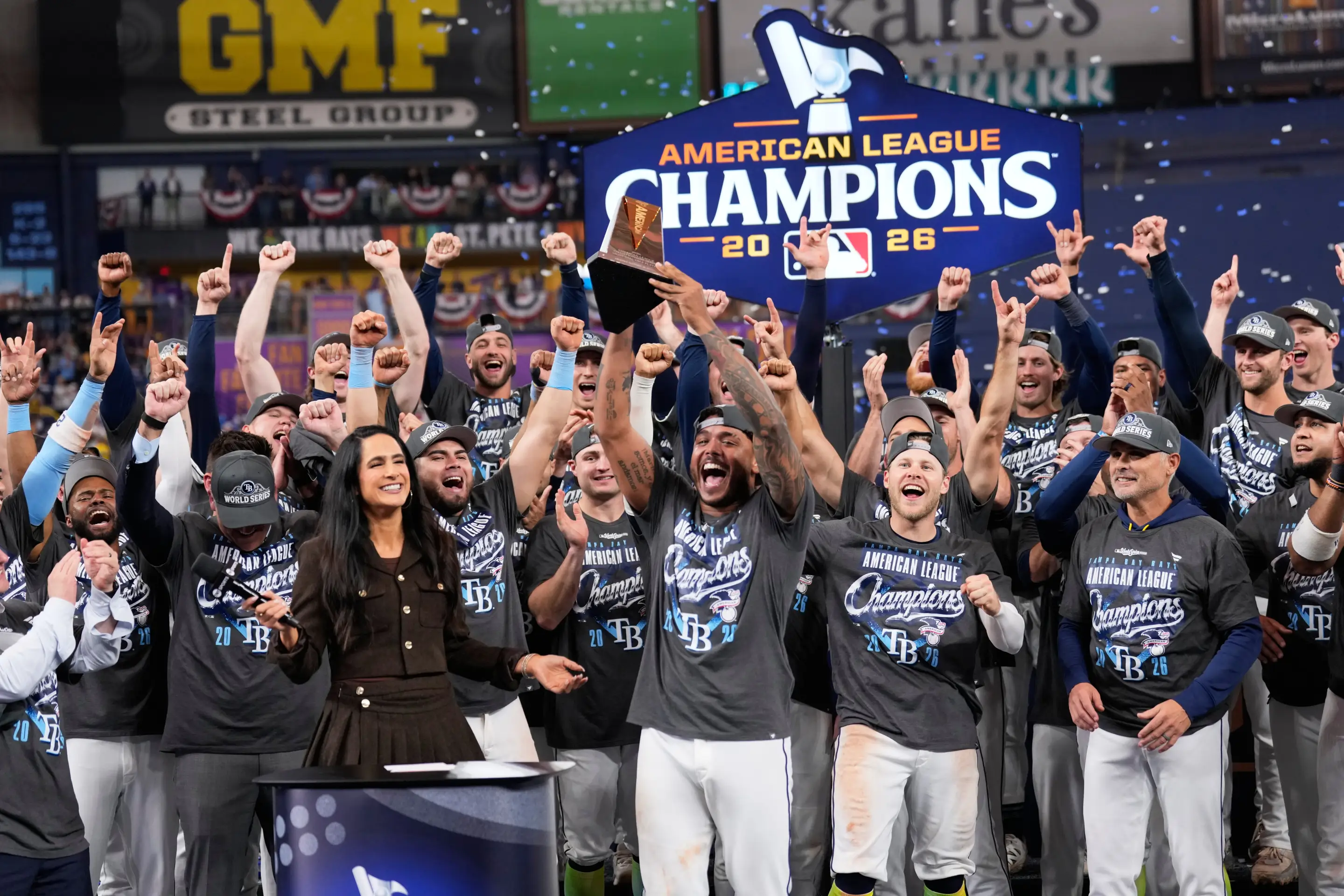 Díaz, Caminero y Peralta llevan a los Rays a su tercera Serie Mundial