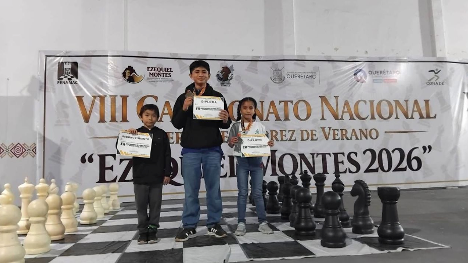 Jóvenes de Tulum destacan en los XVI Juegos Nacionales de Ajedrez