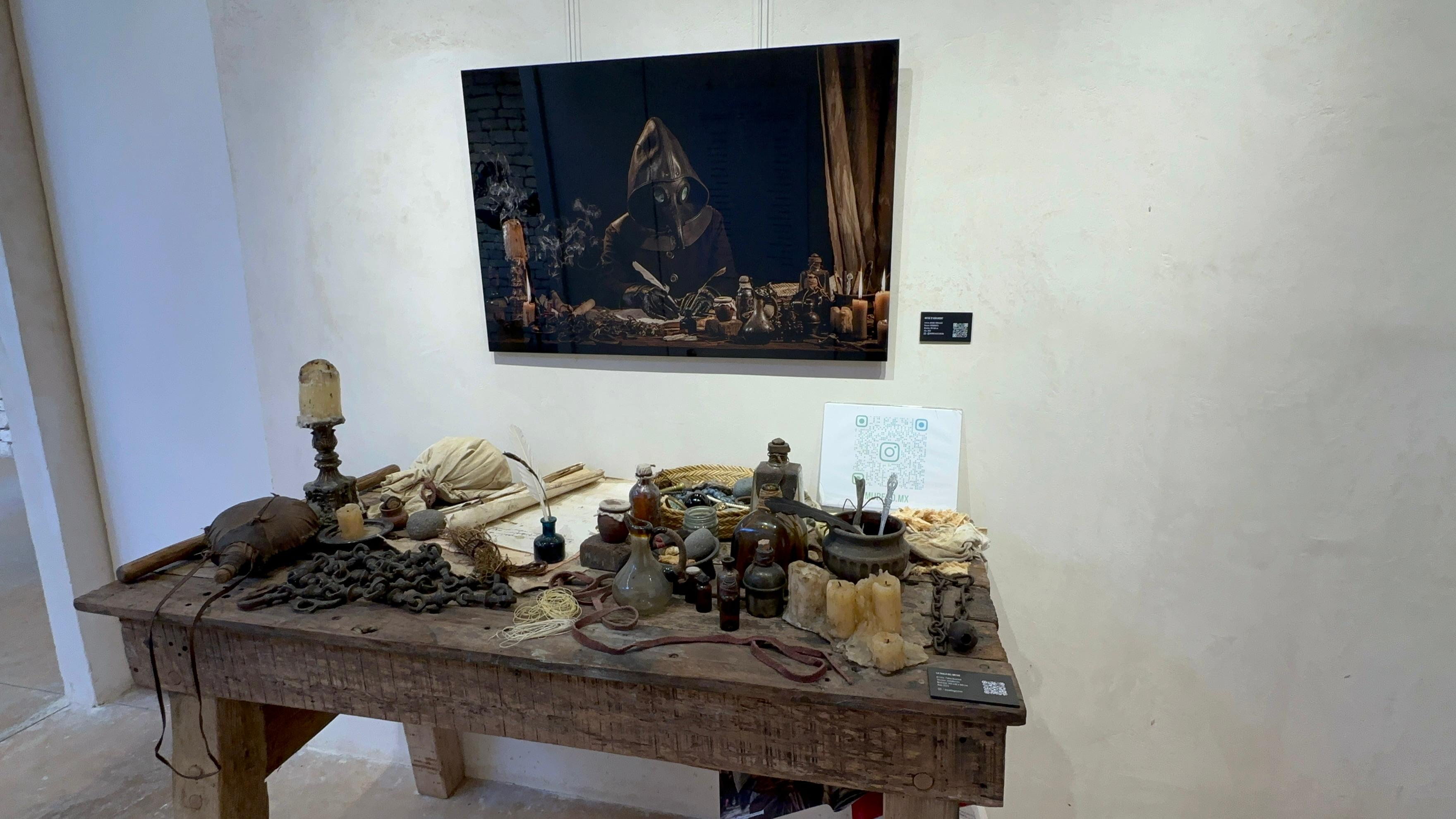 Clausuran la exposición ''El aliento y la luz'', en el Mureco