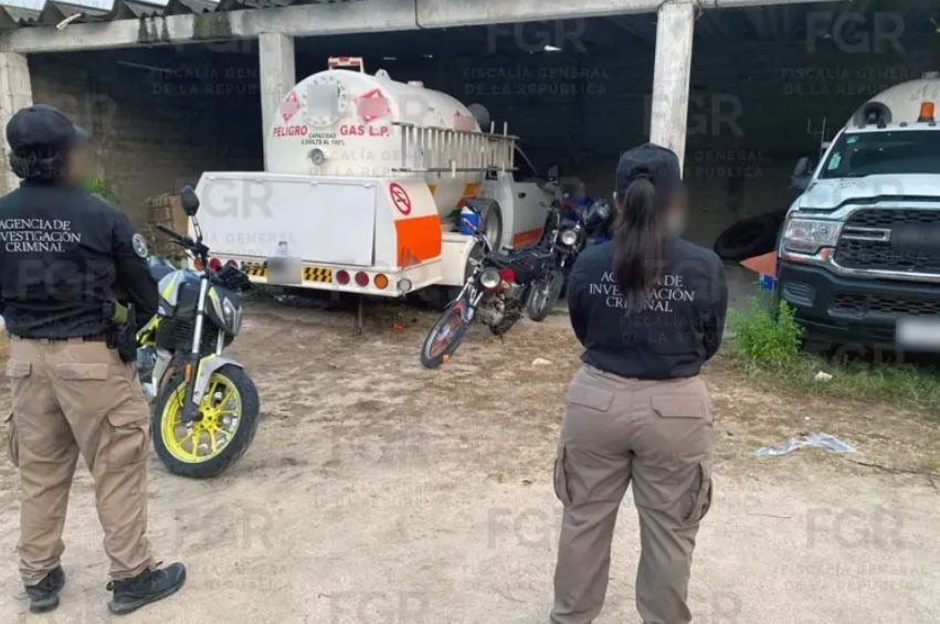 Aseguran 7 mil litros de 'huachicol' de gas LP en Villahermosa, Tabasco; 10 detenidos van a prisión