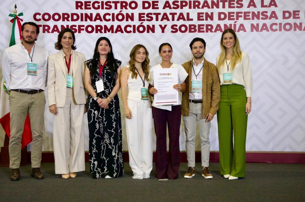 Se registran los aspirantes a la gubernatura de Quintana Roo por Morena