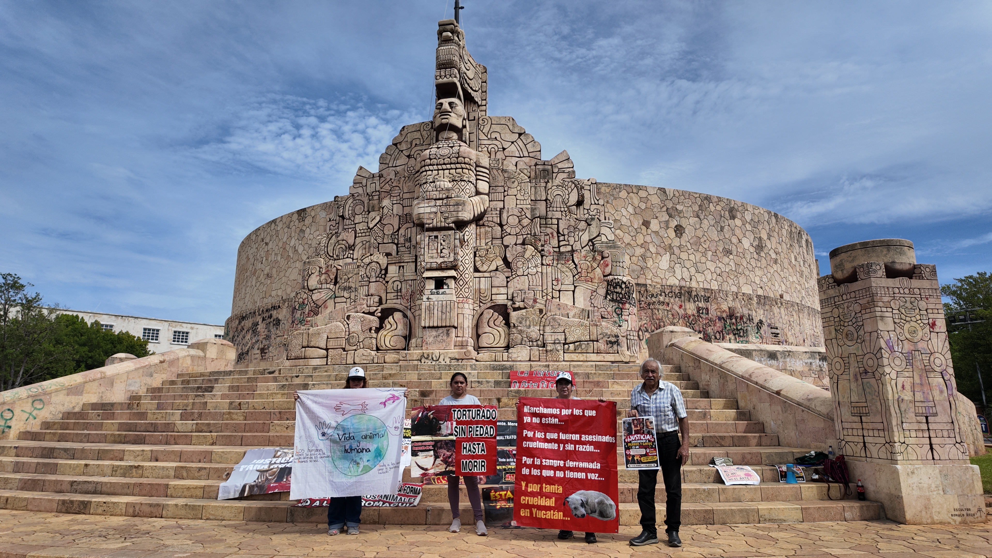 Día Mundial de los Animales: Protestan en Yucatán contra la violencia hacia seres sintientes