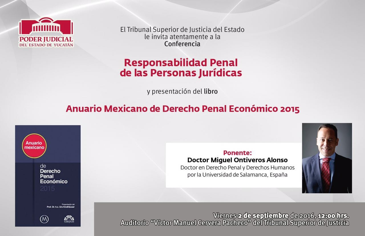 Miguel Ontiveros Alonso en conferencia