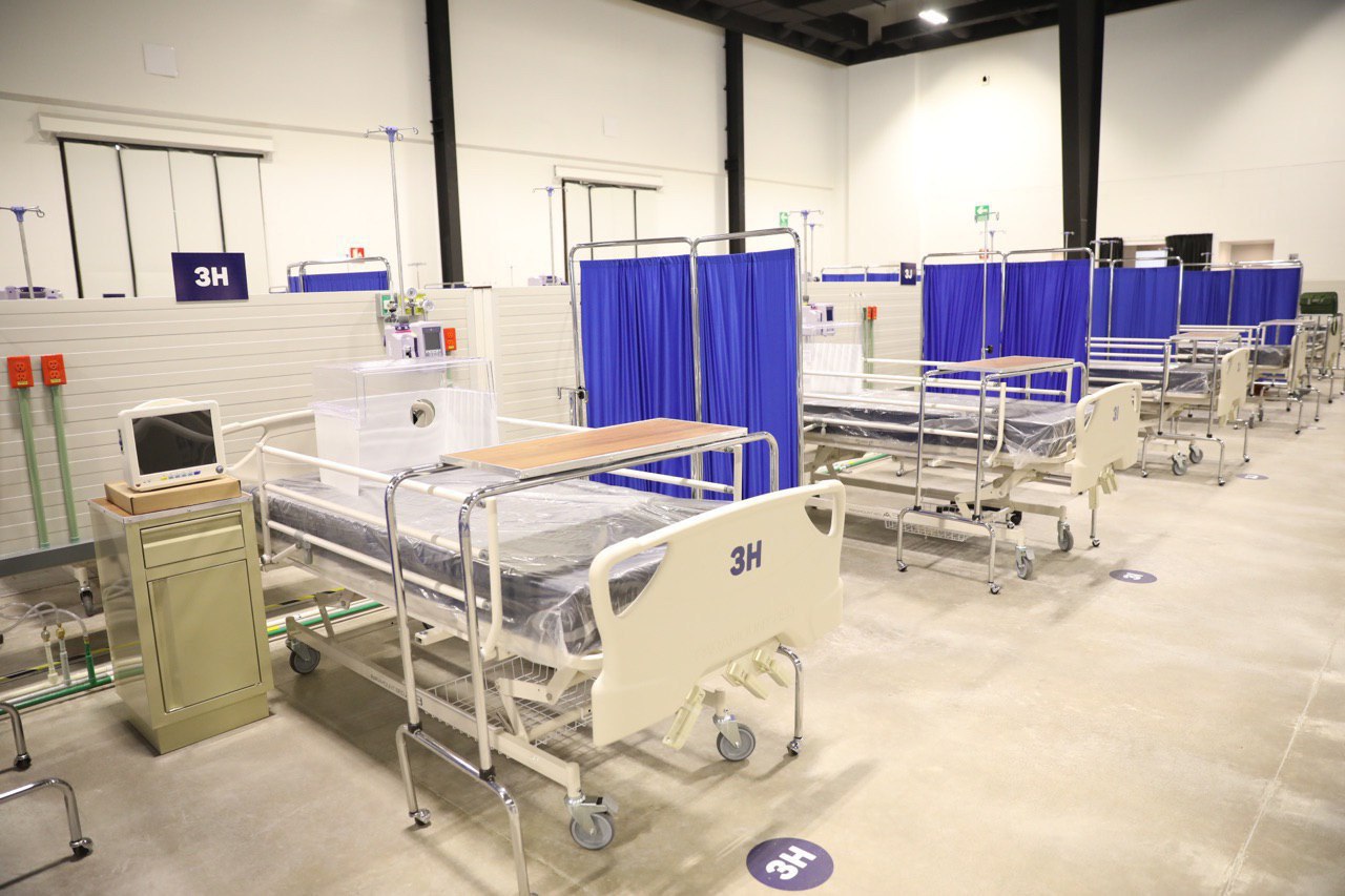 Lunes 13, abre el hospital temporal del Centro de Convenciones Yucatán Siglo XXI