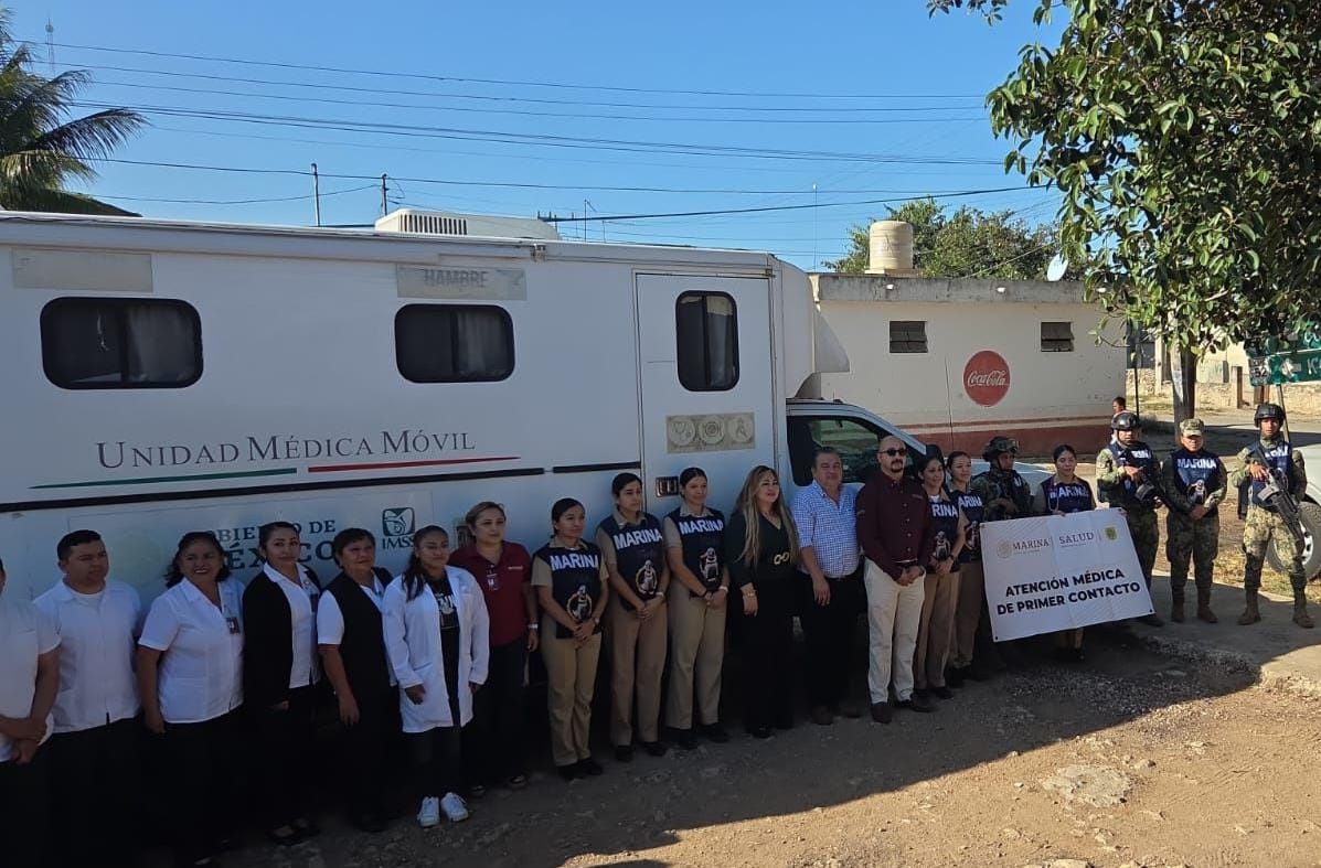 Semar arranca el ''Programa de Atención Médica de Primer Contacto en Lugares de Difícil Acceso'' en Yucatán
