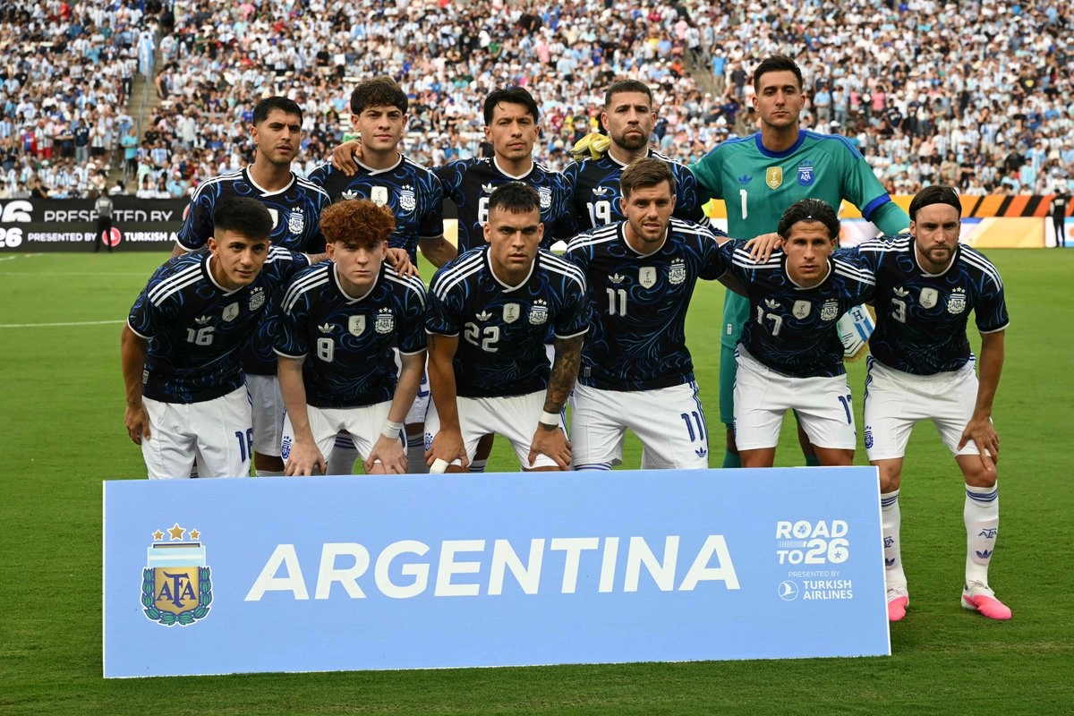 Argentina - Honduras: Messi lesionado no juega, Lautaro Martínez marca y la Albiceleste gana