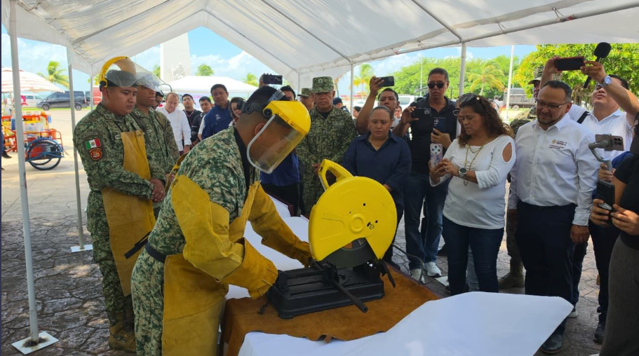Reciben más de 2 mil objetos bélicos en la Feria de Desarme Voluntario de Quintana Roo