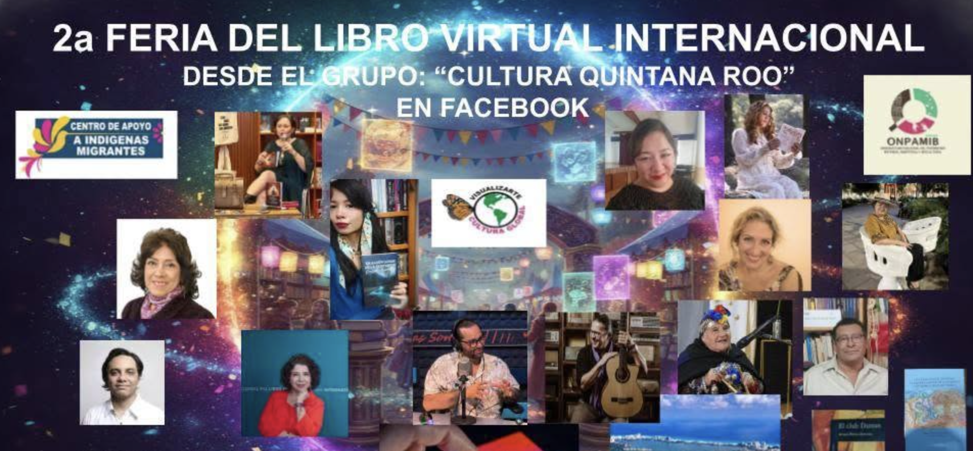 Celebran Feria Internacional del Libro Virtual desde Cancún