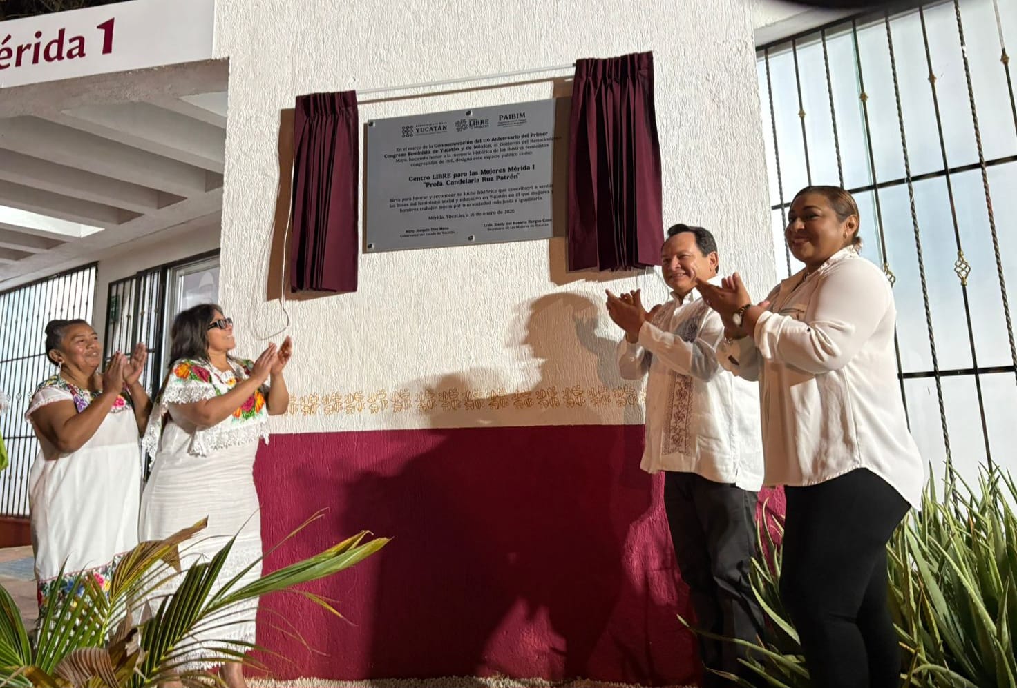 Destacan aportación de Candelaria Ruz Patrón durante conmemoración del Primer Congreso Feminista