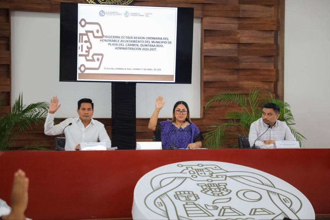 Cabildo de Playa del Carmen aprueba nueva Secretaría y abre ruta para obras 2026