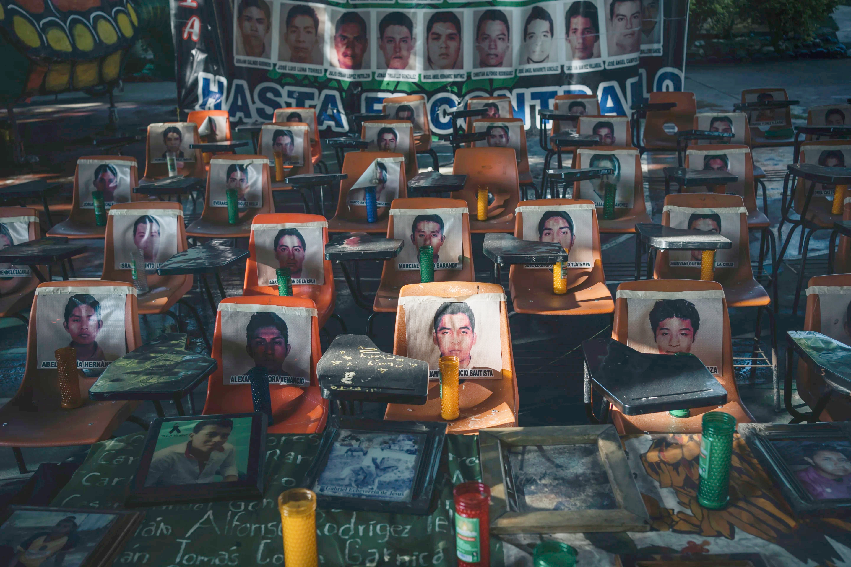 Ayotzinapa, ''no sabemos dónde están''