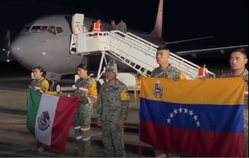 Delcy Rodríguez agradece a México envío de rescatistas para apoyar salvamentos tras sismos en Venezuela