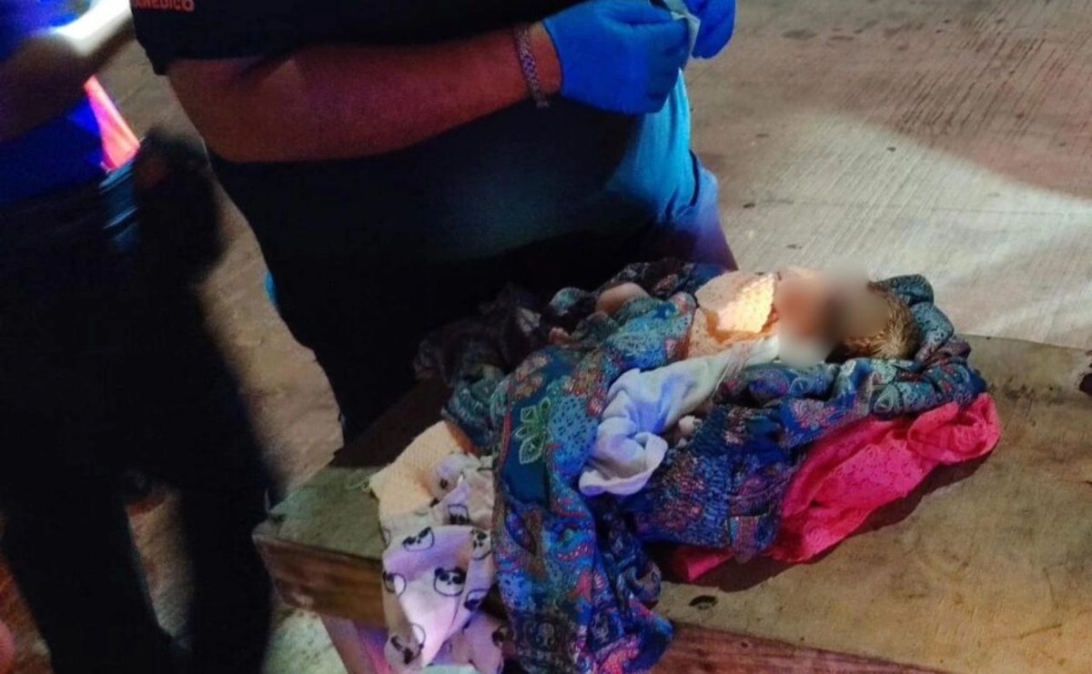 Hallan recién nacido en contenedor de basura de Cancún