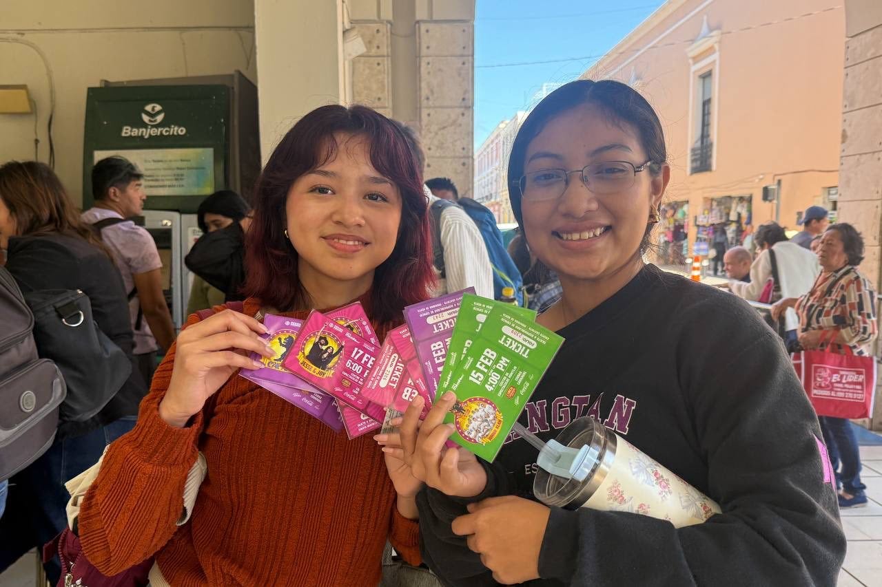 Comienza entrega de boletos para conciertos del Circo Carnaval de Mérida 2026