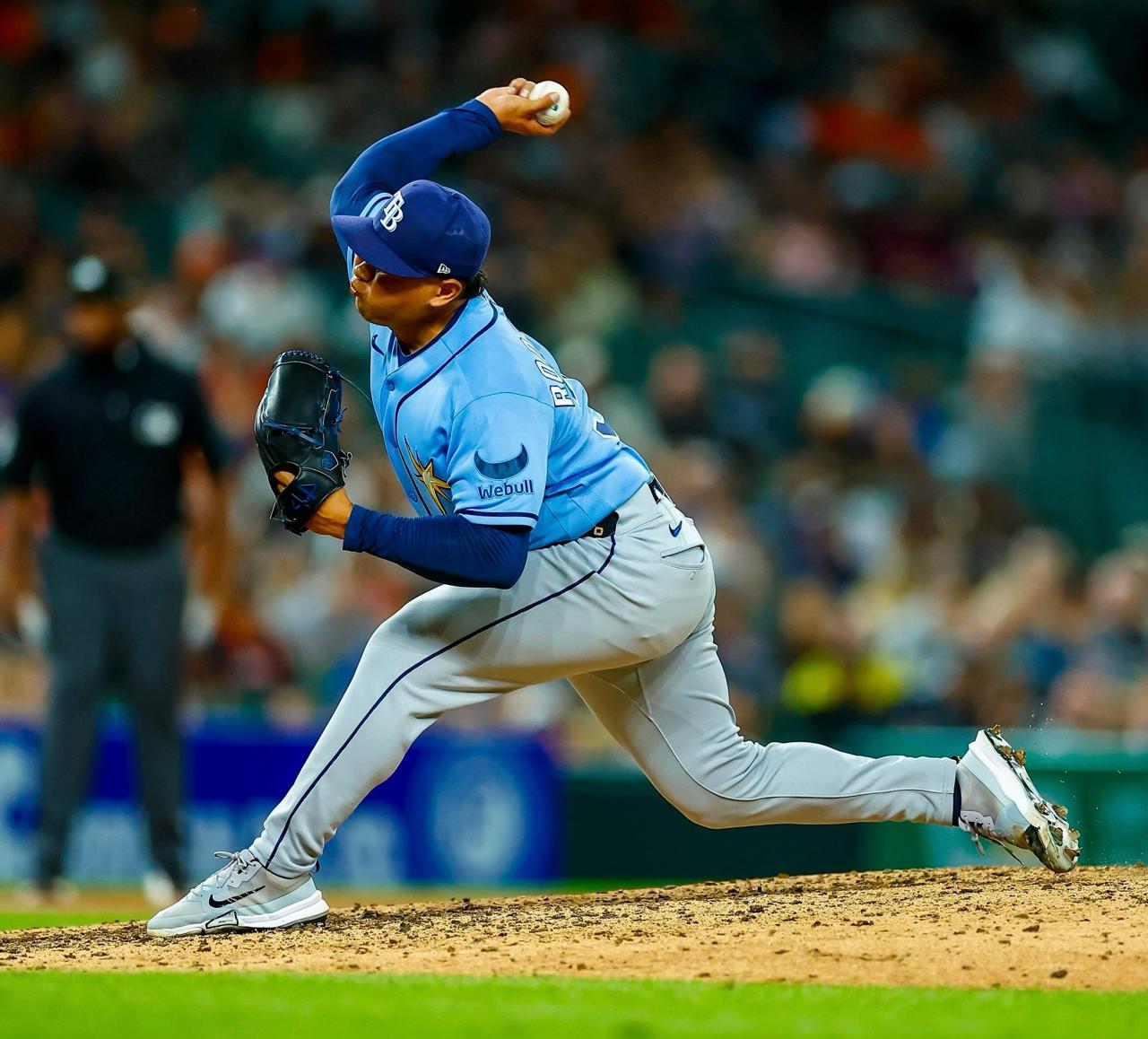 Gran retorno de “Bolón” Rodríguez con los Rays: poncha a tres en un acto