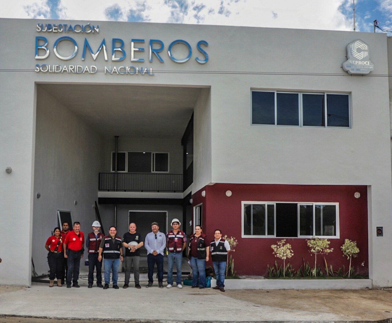 Subestación de Bomberos en Solidaridad Nacional de Campeche funcionará la próxima semana