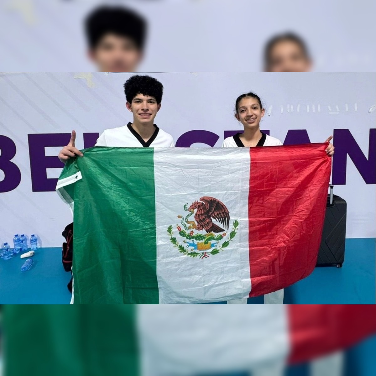 Guillermo Cortés y Darah Ponce ganan oro y plata en Campeonato Mundial Juvenil de Taekwondo 2026