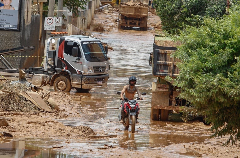 Fuertes temporales dejan saldo de al menos cinco muertos en Brasil