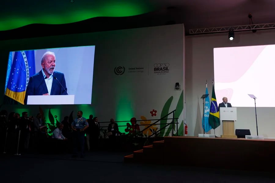 COP30: Lula llama a derrotar a los negacionistas del cambio climático