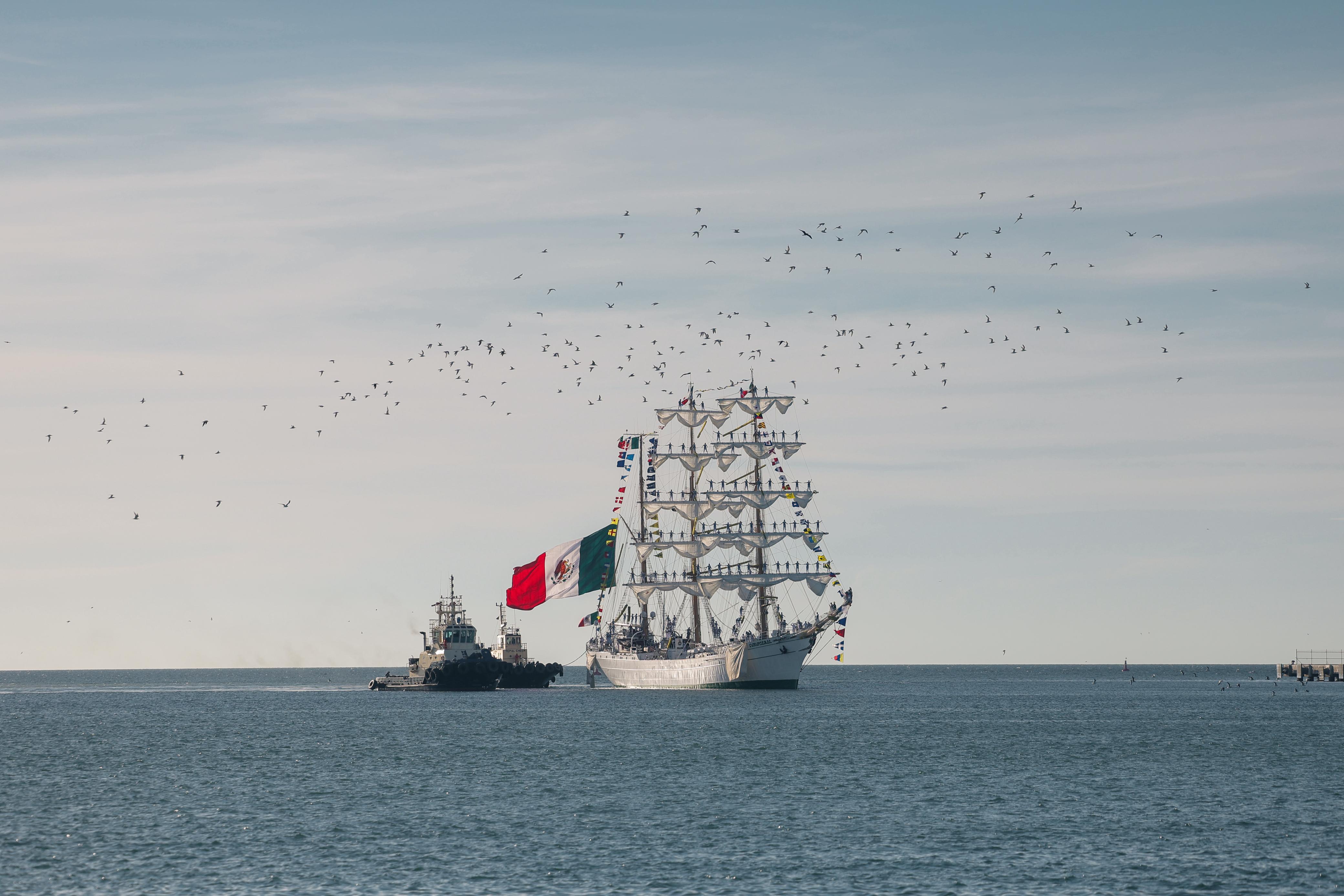 Progreso recibe al Buque Escuela Velero Cuauhtémoc: Aquí las fechas para visitarlo de manera gratuita 