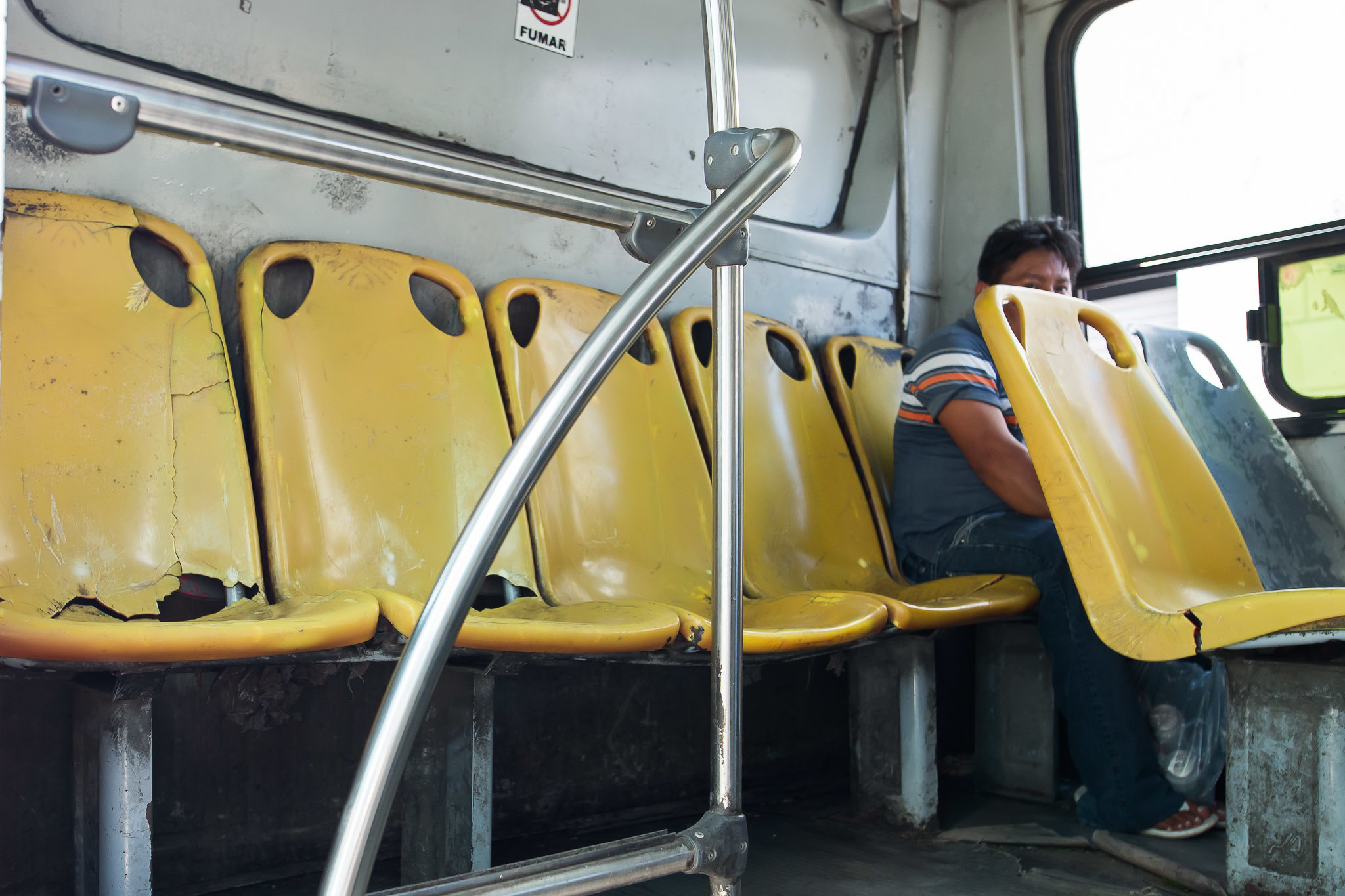 Camiones en Mérida recortan su horario ante nuevas disposiciones sanitarias