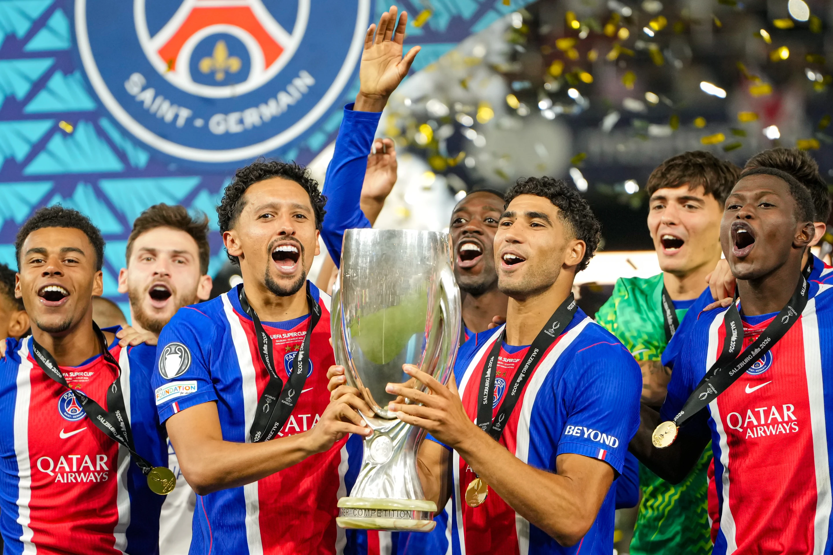 El bicampeón PSG se las verá contra Man City y Barcelona en la Liga de Campeones
