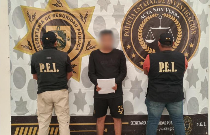 Detienen a un hombre acusado de fraude con canastas navideñas en Mérida