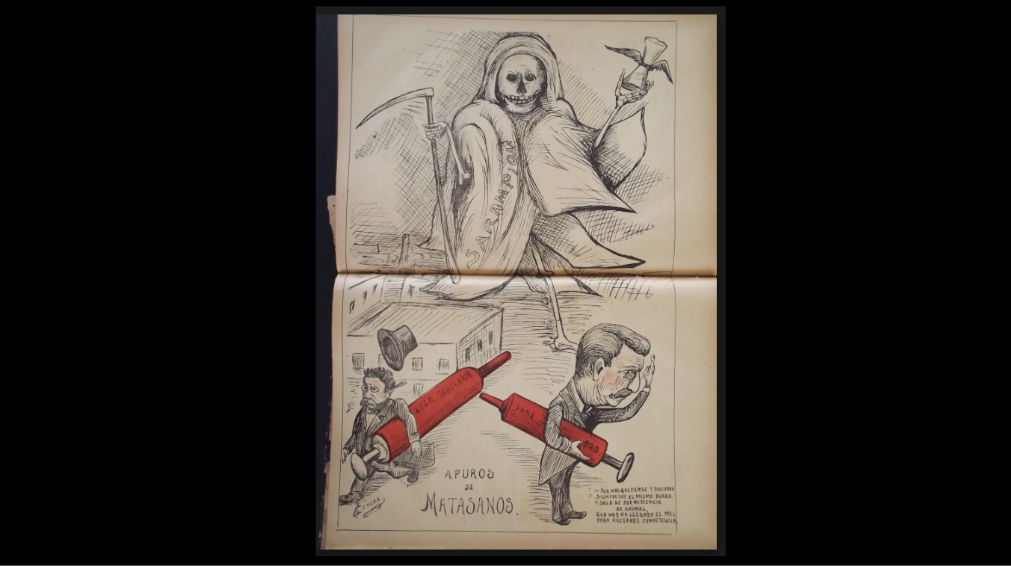 Caricaturas de terror