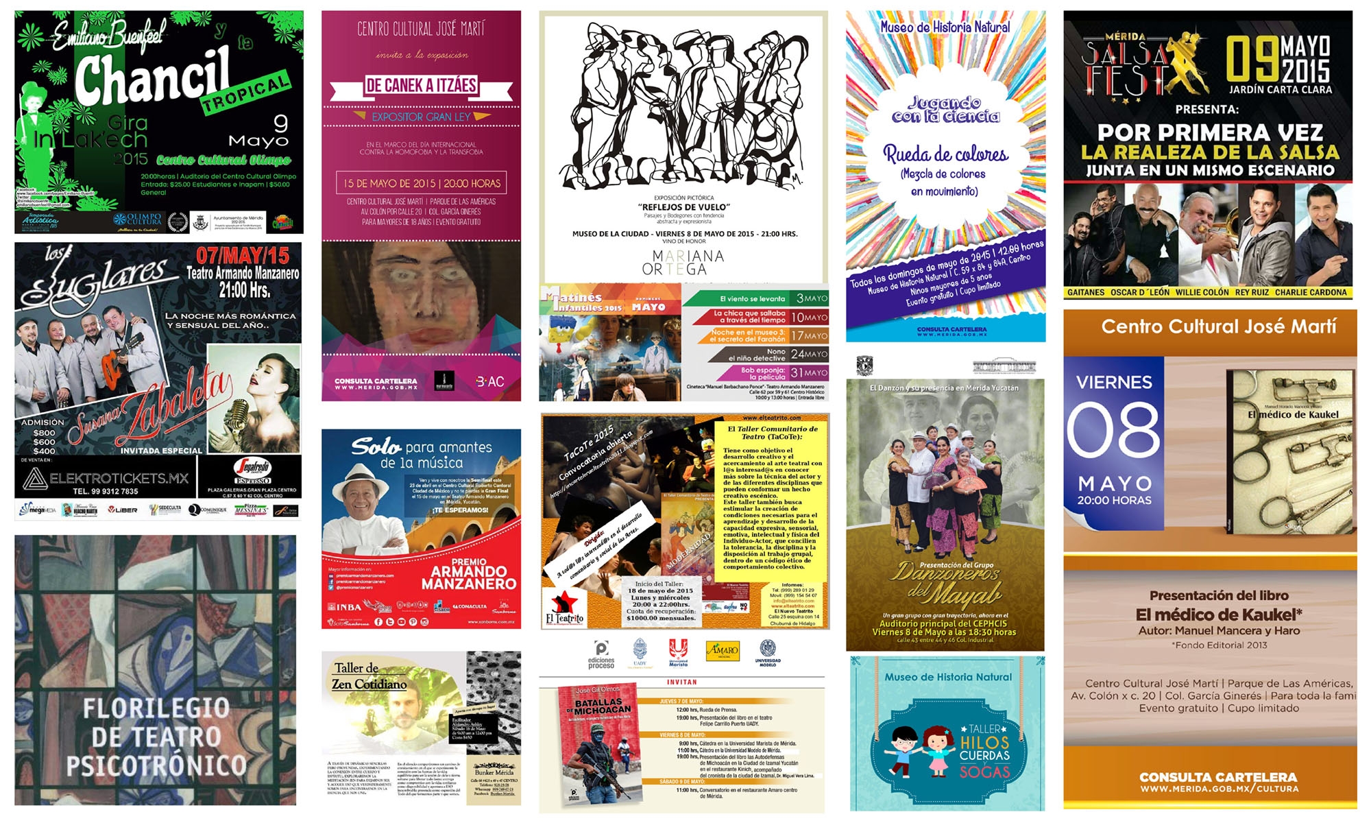Cartelera de Mérida
