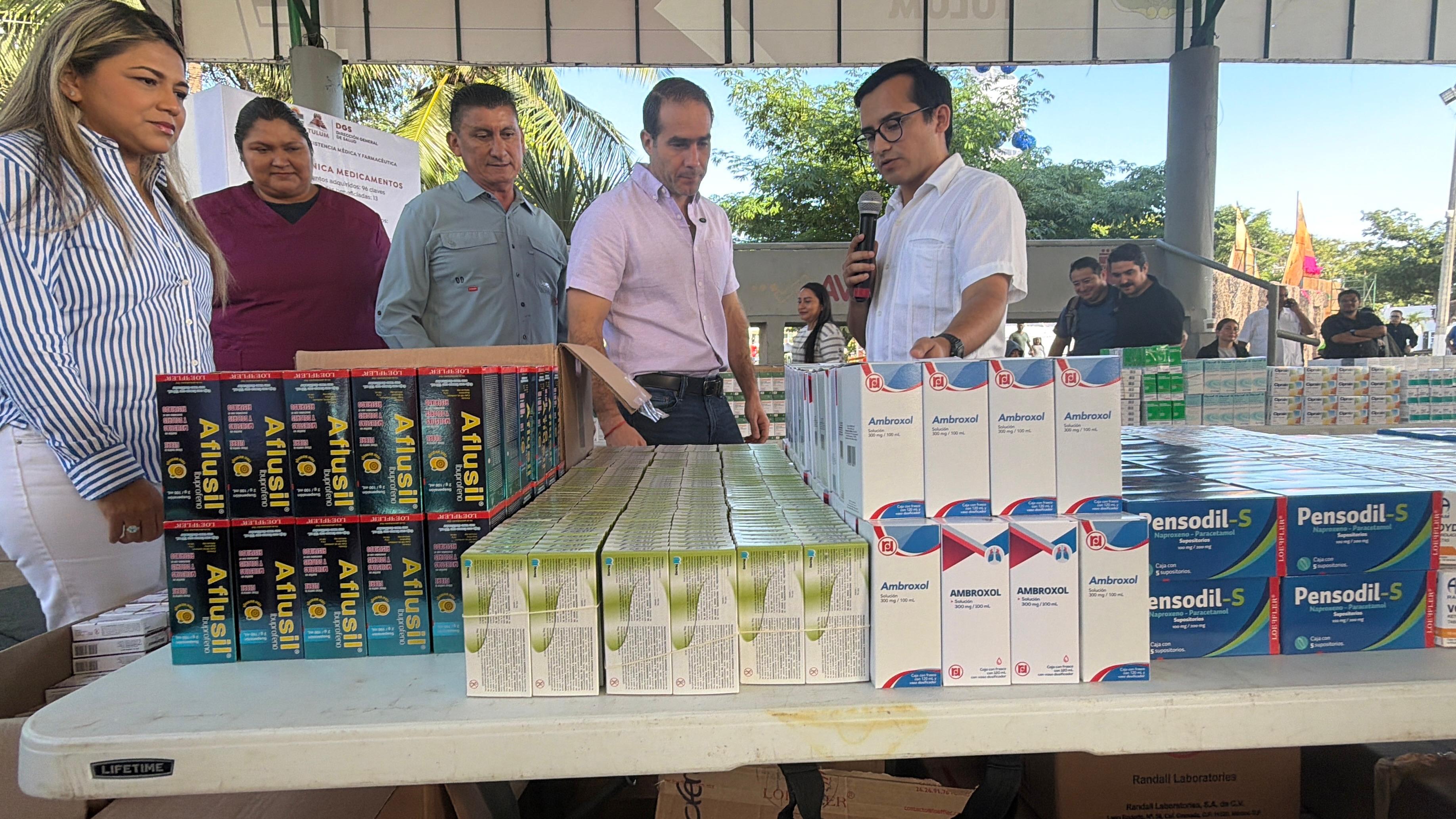 Tulum refuerza su red de salud con abastecimiento total de medicamentos en 13 centros comunitarios