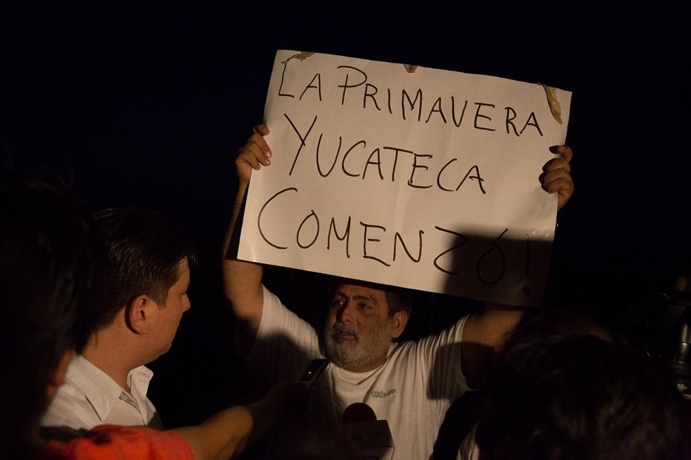 Bloqueo en Ciudad Caucel