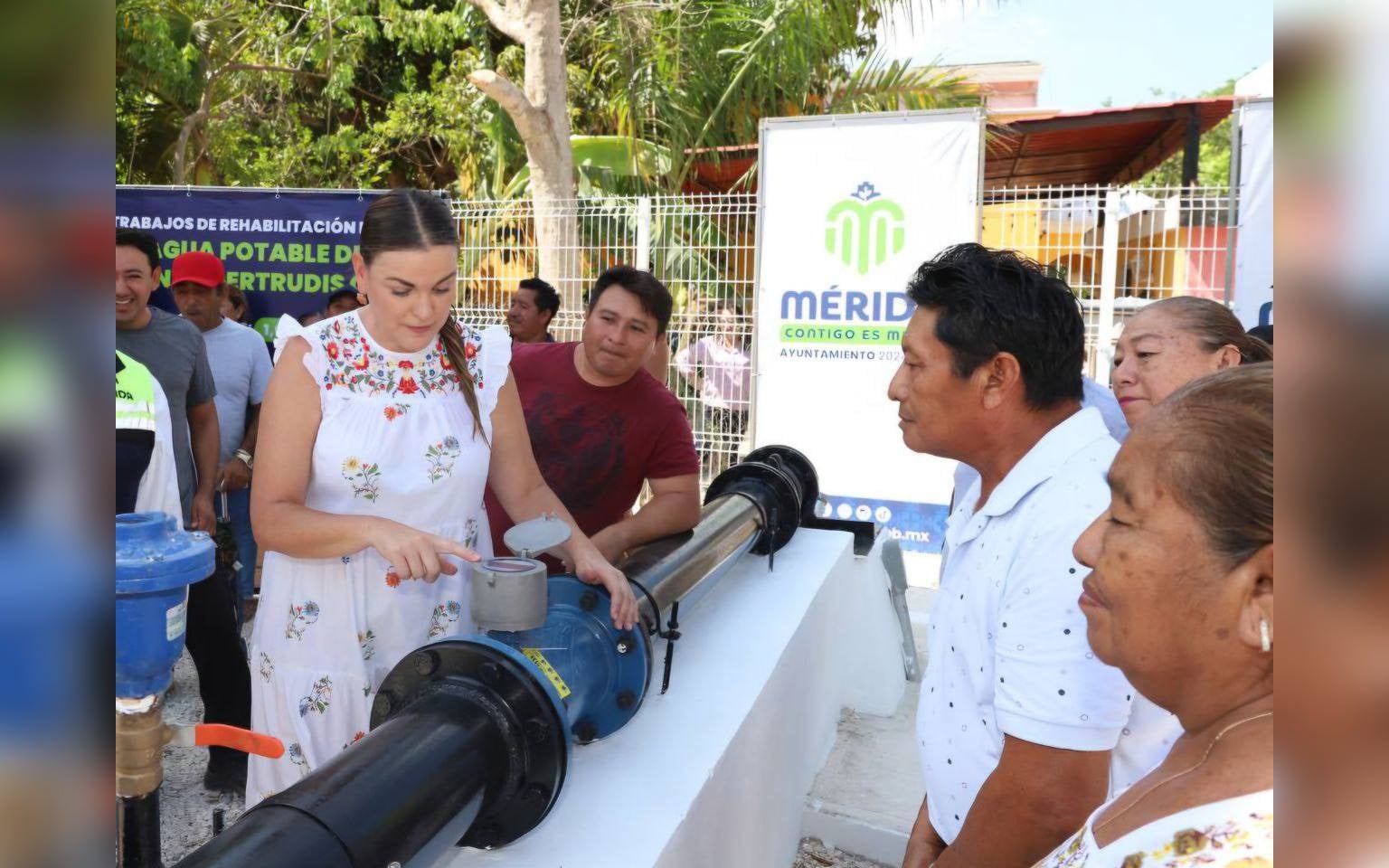 Agua potable es responsabilidad estatal: alcaldesa de Mérida, Cecilia Patrón 
