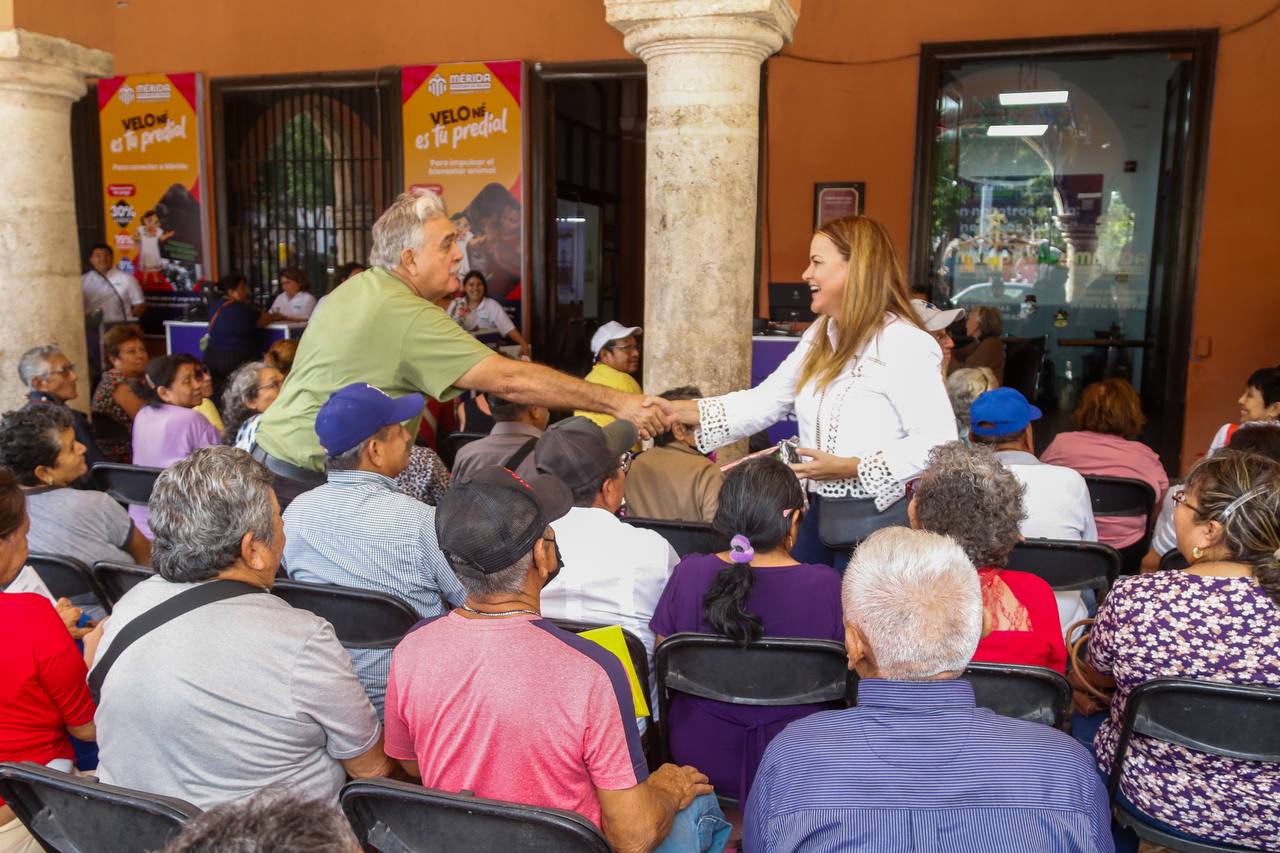 Predial Mérida: Alta participación de personas mayores en primer día de pago