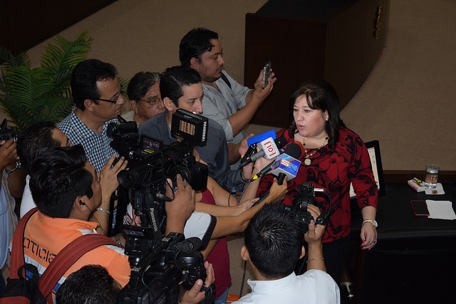 Se apoyará al abanderado a gubernatura del PRI: Celia Rivas