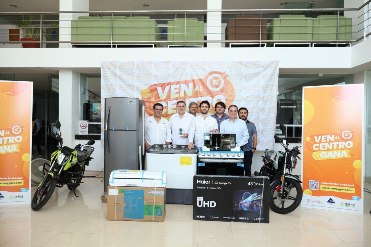Ven al Centro y gana, dinámica para promover las compras en el primer cuadro de Mérida