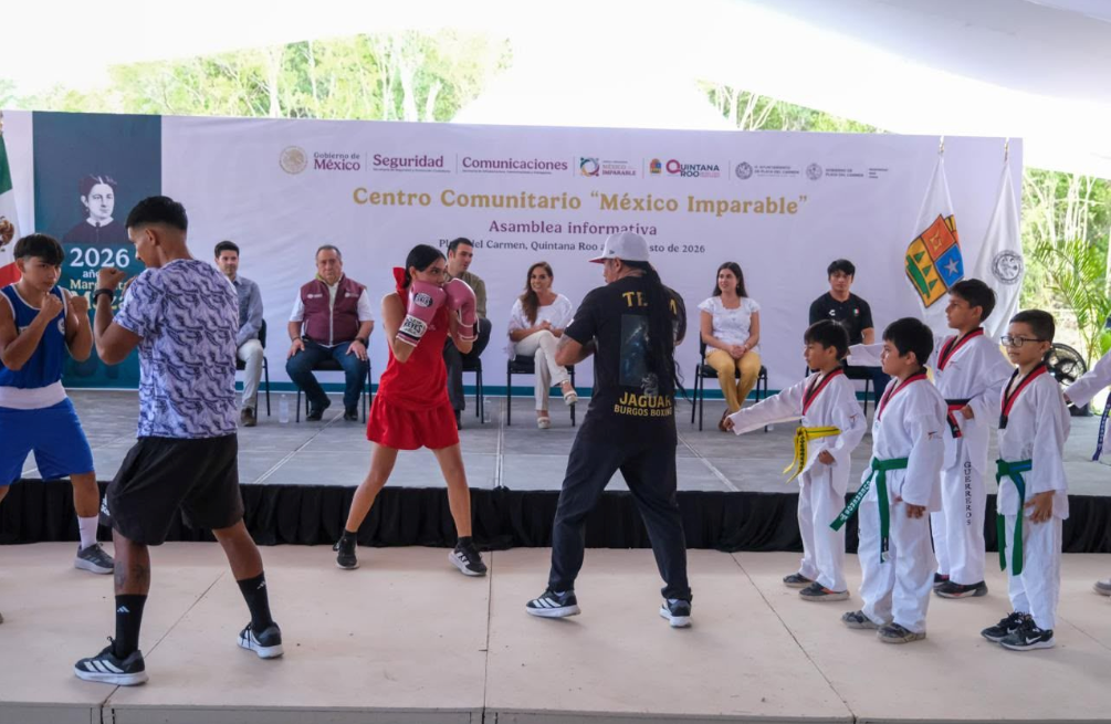 Inicia construcción del primer Centro Comunitario México Imparable de QRoo; estará en Playa del Carmen