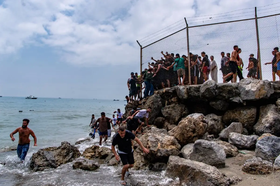 Ceuta se prepara ante nueva entrada masiva de migrantes desde Marruecos prevista para el 23 de septiembre