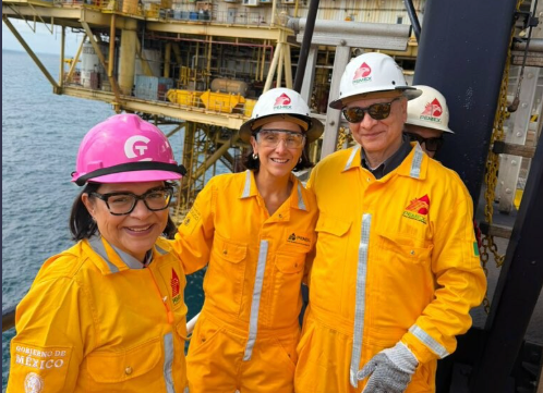 Sener, CFE y Pemex acuden a la Sonda de Campeche para impulsar mayor producción de gas y crudo