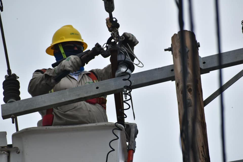 'Zeta' deja sin luz a 59 mil usuarios en Yucatán
